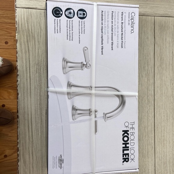KOHLER Bath Bathroom Faucet New Kohler Capilano R35824dbn 8